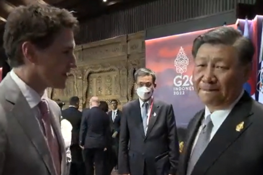 Xi Jinping skrytykował Trudeau na szczycie G20