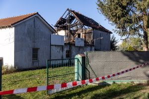 Pożar domu w Zalasewie