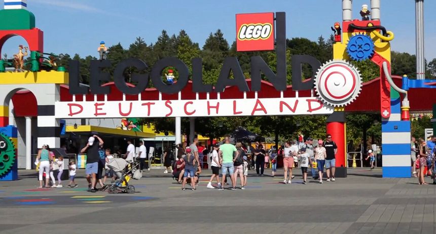 wypadek w legolandzie