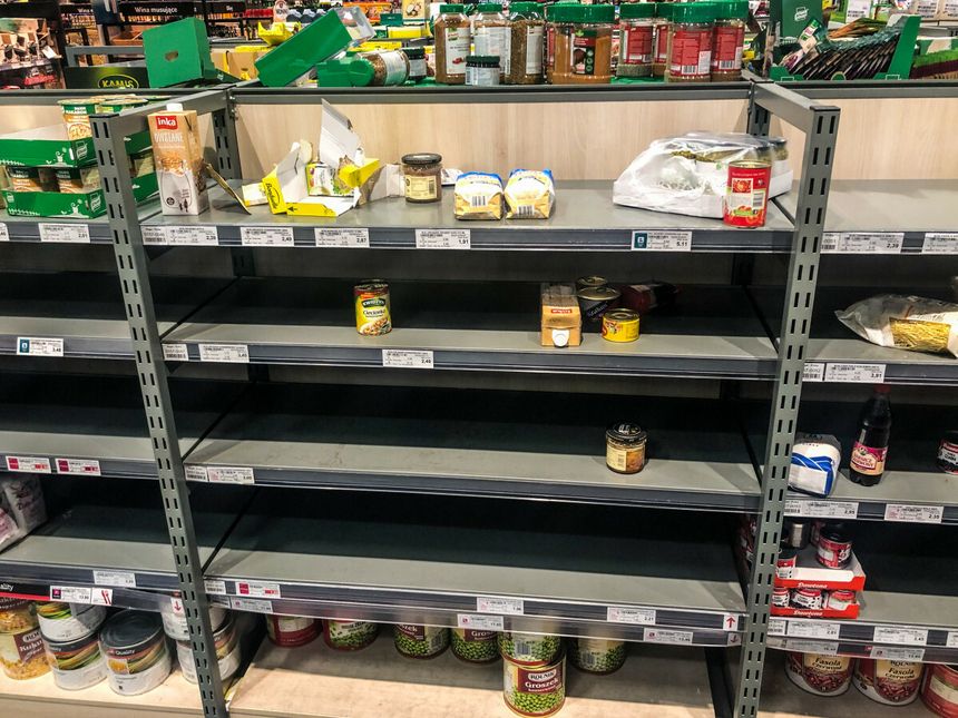 Polacy boją się, że żywności zabraknie