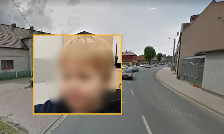 2-latek biegał po ruchliwej ulicy