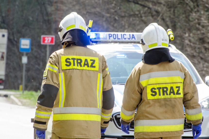 Wypadek k. Krakowa
