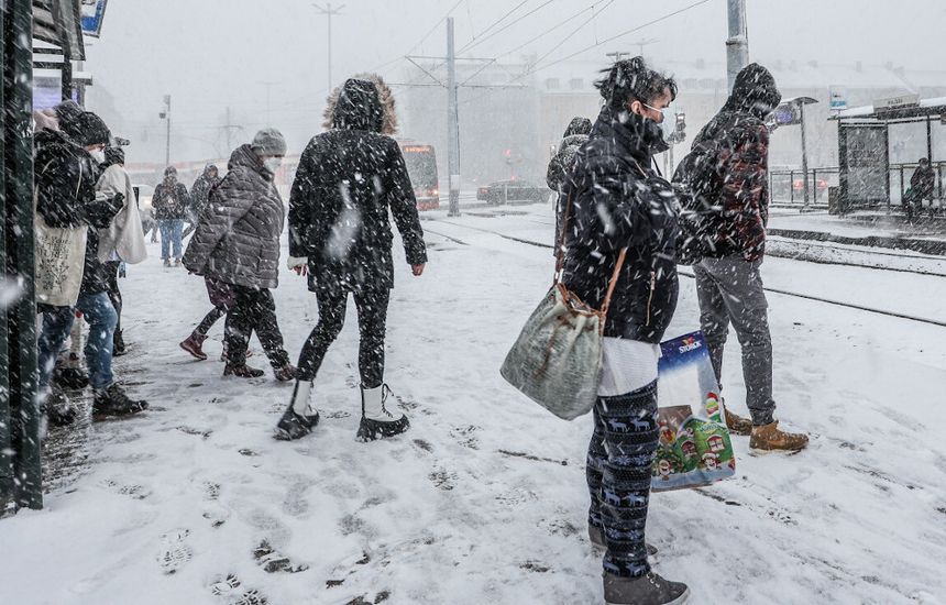 20 cm śniegu 8 grudnia na Pomorzu