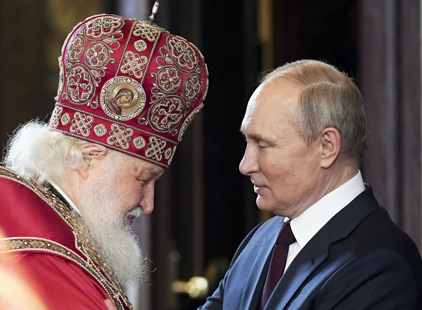 Patriarcha Cyryl, Władimir Putin