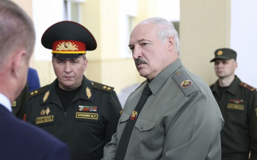 Łukaszenka, presja Rosji, wojna