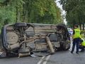 Nie żyje 19-letnia pasażerka bmw. Auto wypadło z drogi