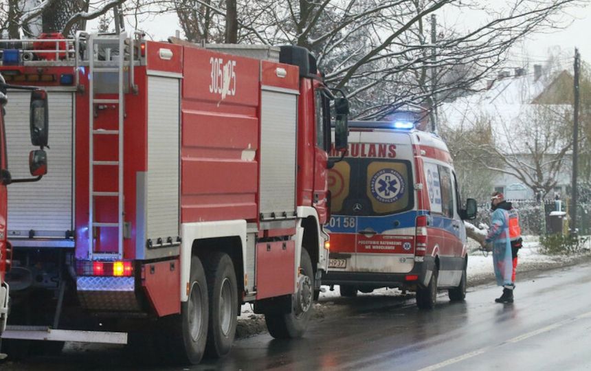 Kościerzyna. Dramat przy budowie domu