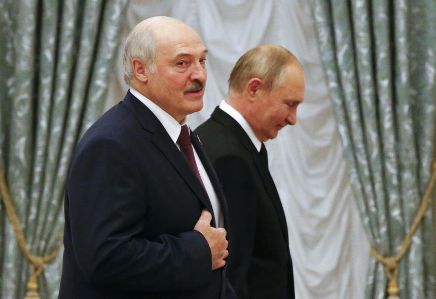 Łukaszenka Putin