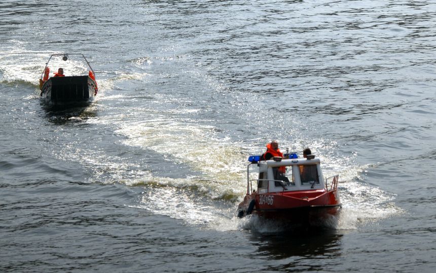 Akcja poszukiwawcza na Wiśle - zdj. ilustracyjne