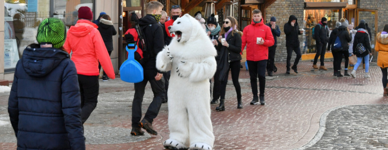 Zakopane, Krupówki, noclegi