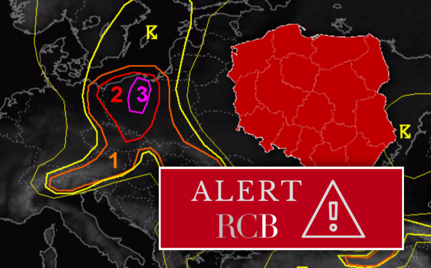 Alert RCB w całej Polsce 1.07