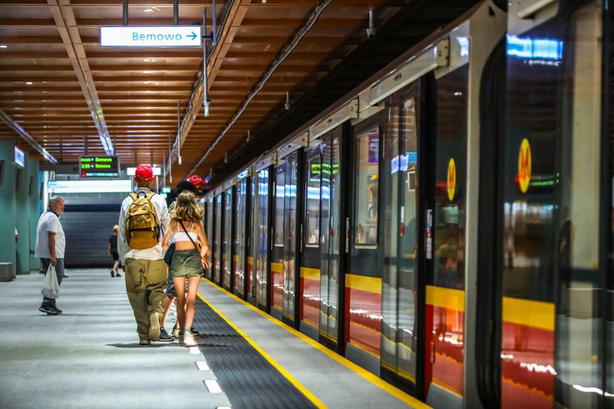 wypadek w metrze