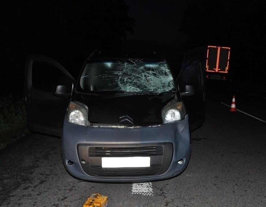 Wypadek przy przejściu granicznym