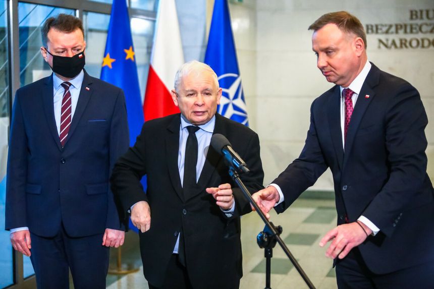 Jarosław Kaczyński i Andrzej Duda