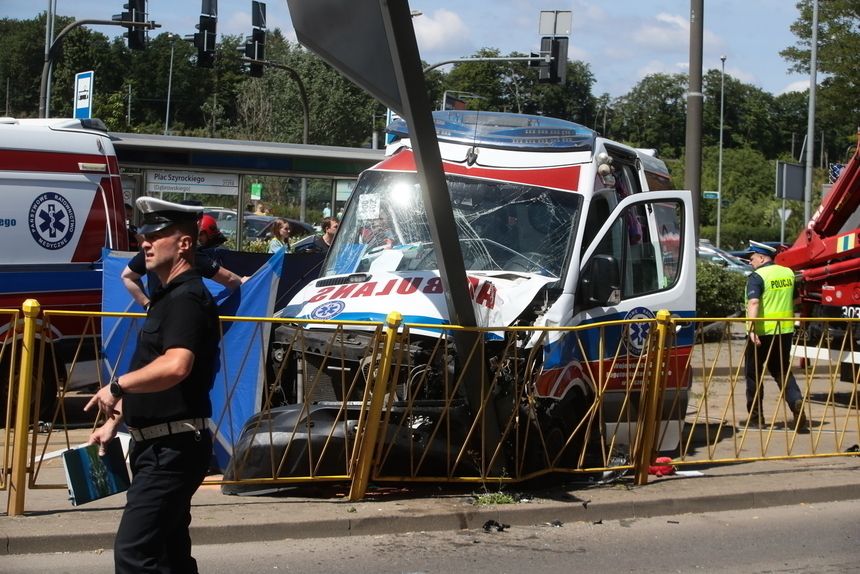 Wypadek w Szczecinie