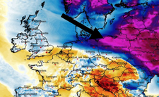 Anomalia temperatury mierzona na wysokości 2 m nad powierzchnią gruntu 04.02