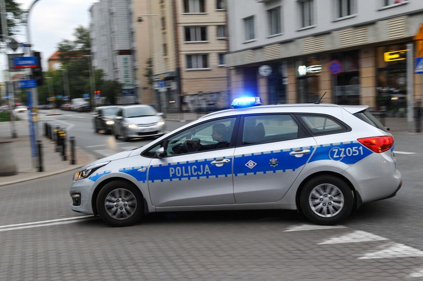 Napad pod bankiem na Mokotowie
