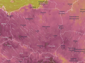 Mapa pogodowa Polski