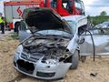 Wypadek na przejeździe w Garbowie Starym