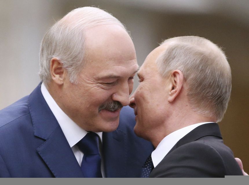 Alaksandr Łukaszenka, Władimir Putin