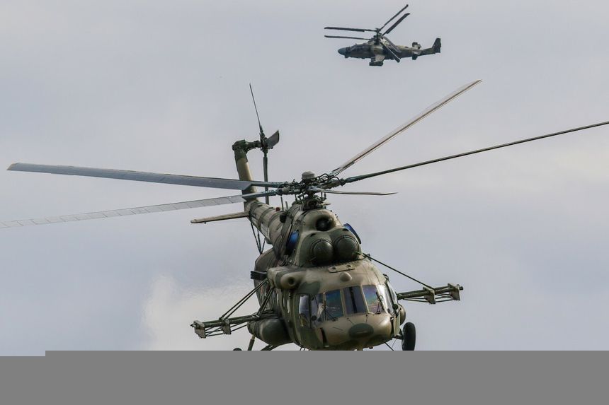 rosyjski helikopter