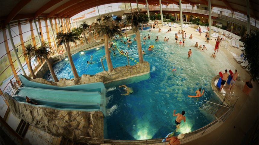 aquapark przy ulicy Borowskiej