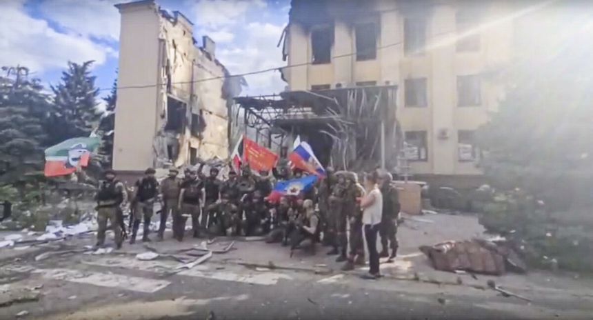 Ukraina wycofała się z Lisiczańska pod naporem Rosji