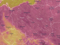 Mapa pogodowa Polski