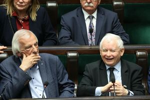 Ryszard Terlecki i Jarosław Kaczyński