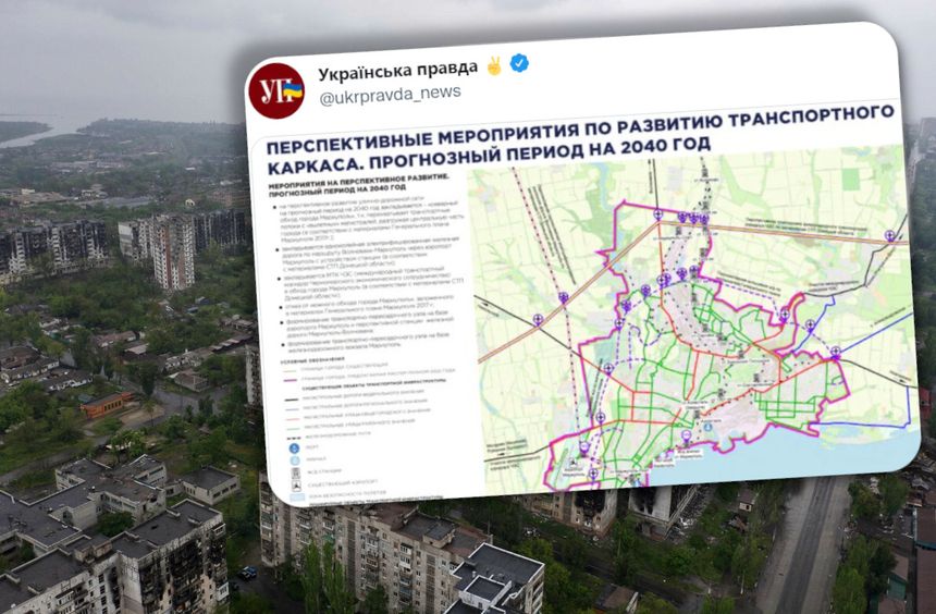 Rosjanie planują odbudować Mariupol