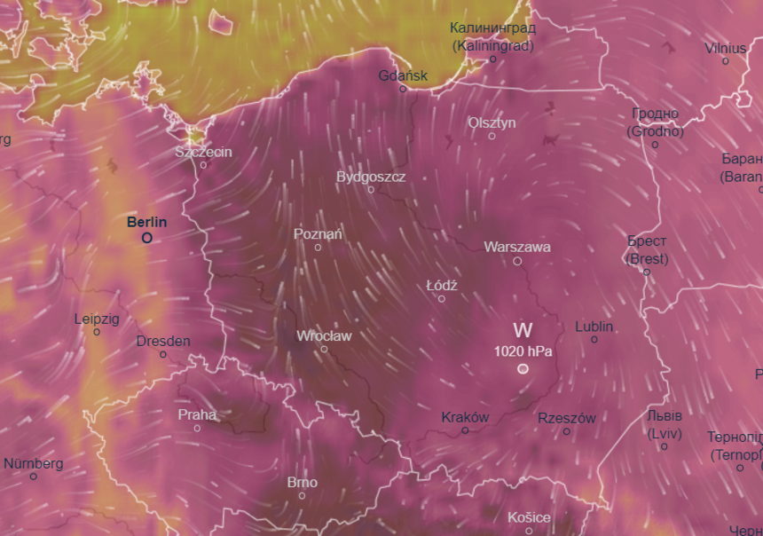 Mapa pogodowa