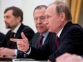 Siergiej Ławrow i Władimir Putin