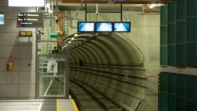 Tunel metra w Warszawie