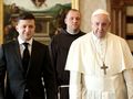 Wołodymyr Zełenki i papież Franciszek