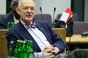 Poseł Konfederacji Janusz Korwin-Mikke