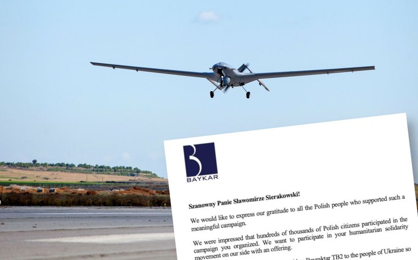 "Polski" dron dla Ukrainy