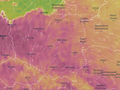 Mapa pogodowa Polski