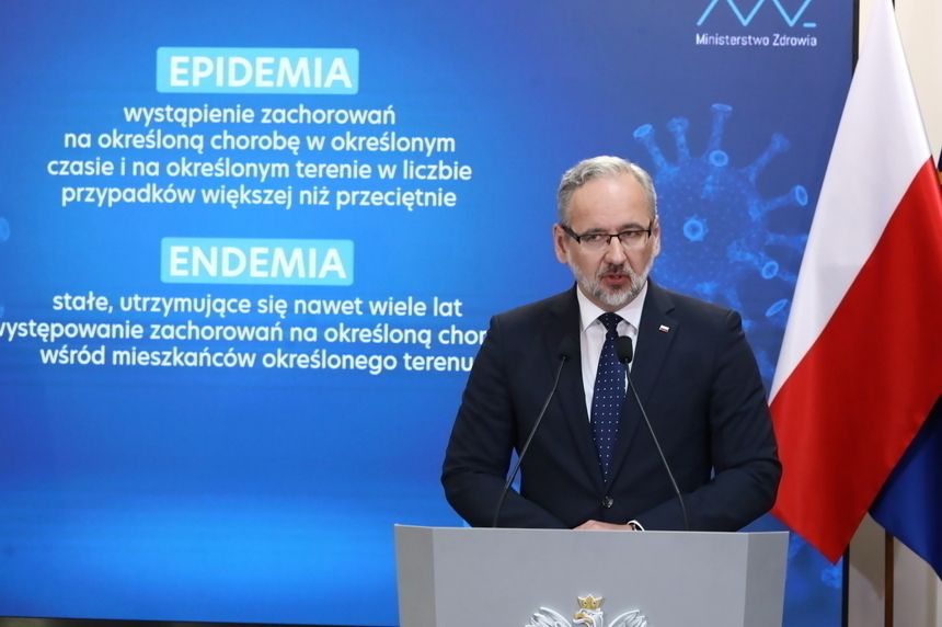 Minister Zdrowia Adam Niedzieleski
