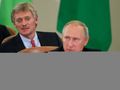 Dmitrij Pieskow i Władimir Putin