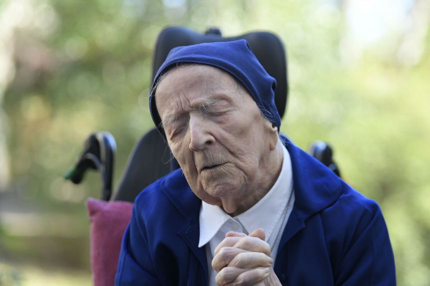 Siostra Andre z Francji ma 118 lat