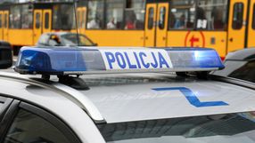 tramwaj, wypadek, policja