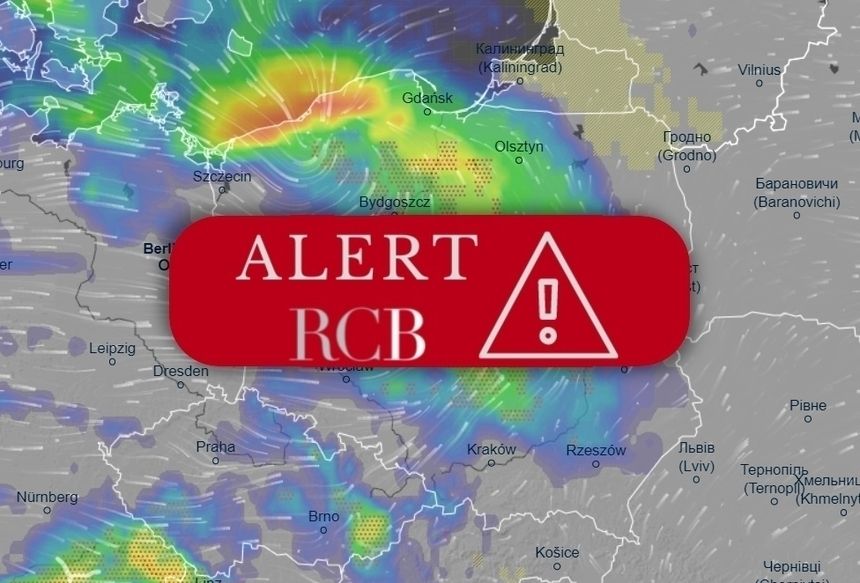 zachmurzenie nad Polską