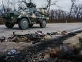 Zwłoki naczelnika wsi i jej rodziny pod Kijowem