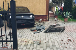 Miejsce wypadku w Szczytnie