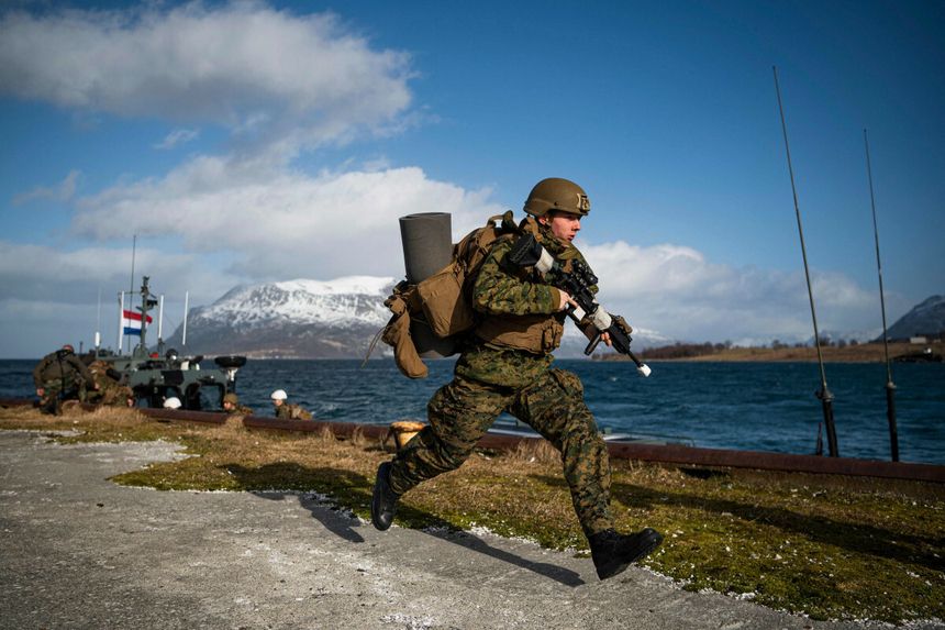 Ćwiczenia NATO Cold Response 22 w Norwegii, 21 marca