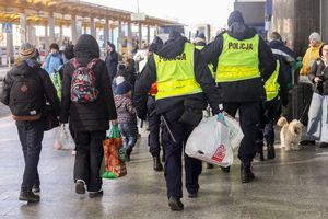 Obywatele Ukrainy w Warszawie