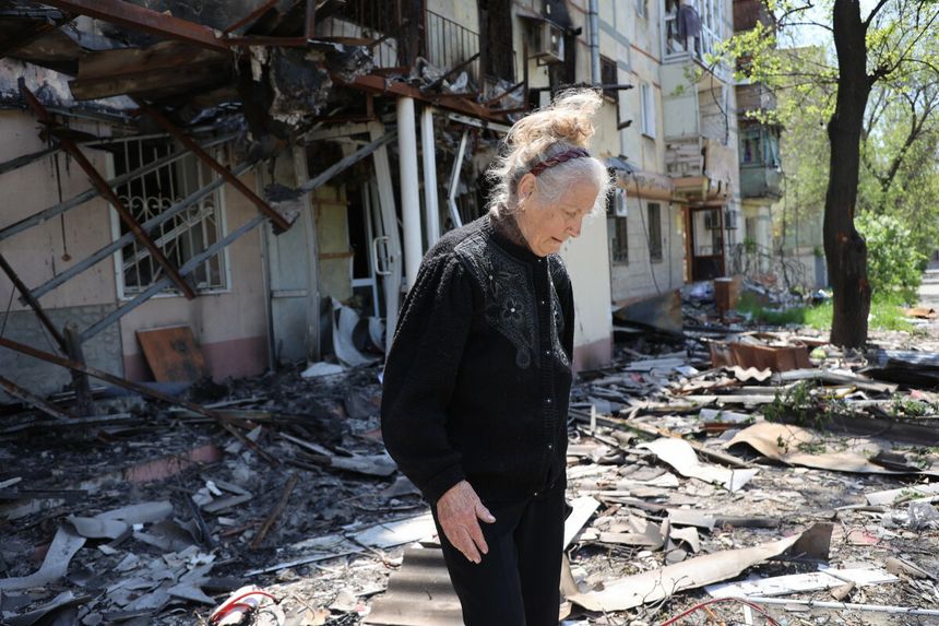 Rosja chce obarczyć Ukrainę winą za zbrodnie w Mariupolu