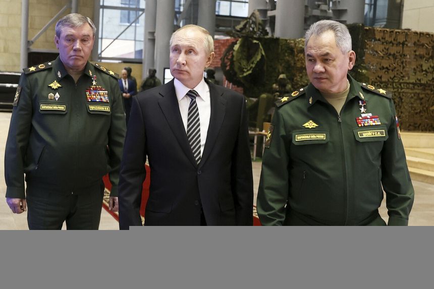 Siergiej Szojgu, Walerij Gierasimow, Putin