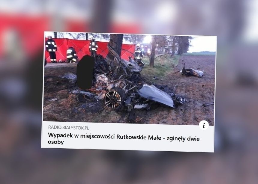 wypadek w Mońkach
