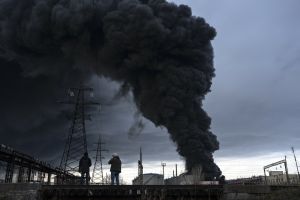 Nocny atak rakietowy na Odessę. Obiekt został trafiony